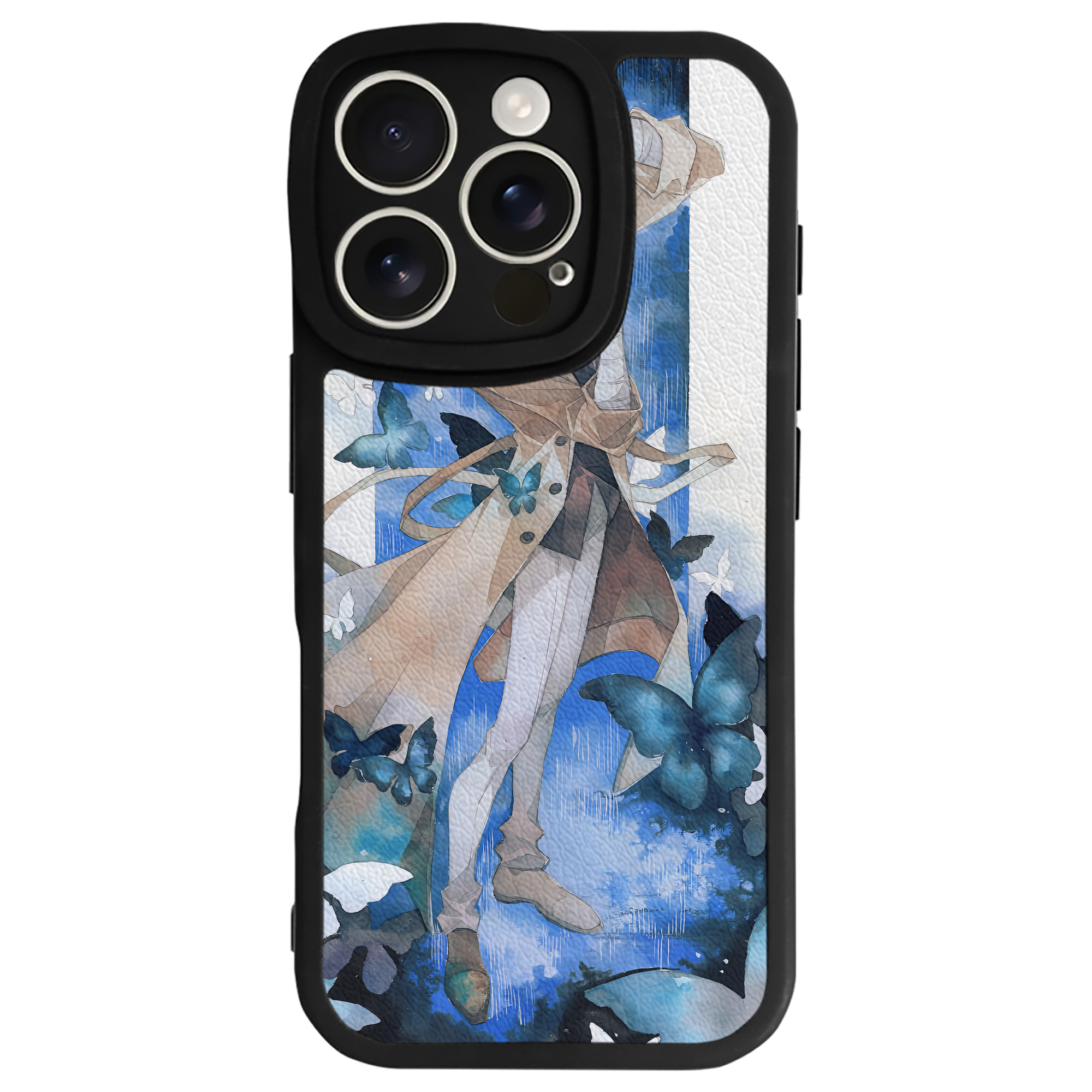 （画像用） 文豪ストレイドッグス Bungo Stray Dogs 【iPhone 16シリーズ対応】シリコンスマホケース（レザー調） 材質：シリコン